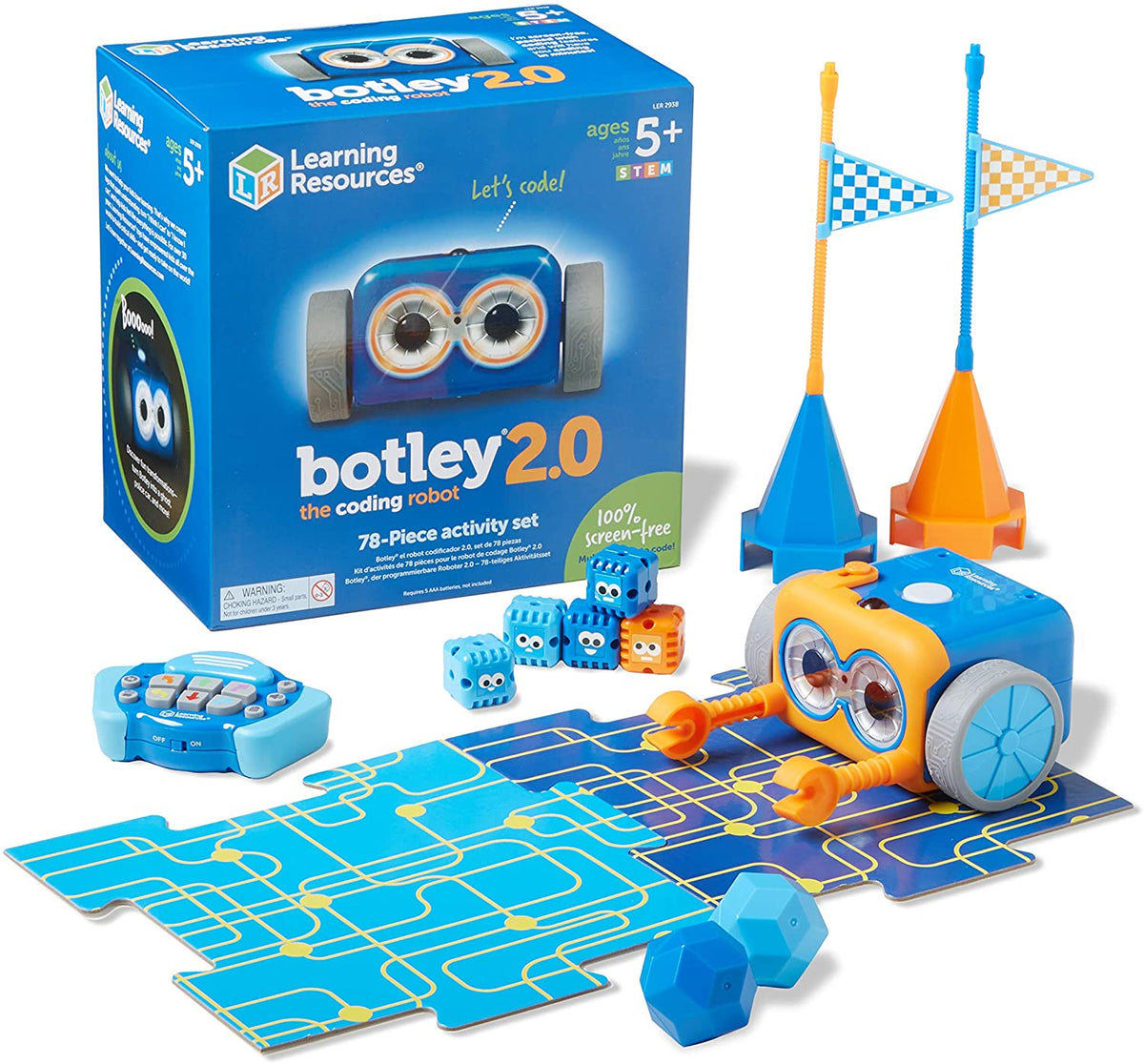 Coding Circus STEM robot product photo showing the programmable toy