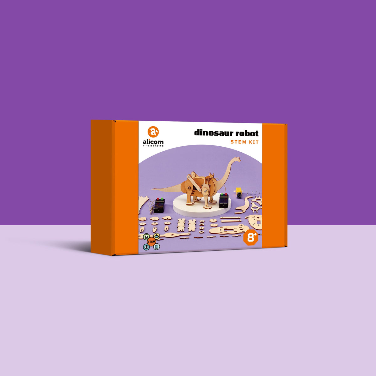 Dinosaur Robot Brachiosaurus DIY STEM Kit by Kitsville, image 3 of 5