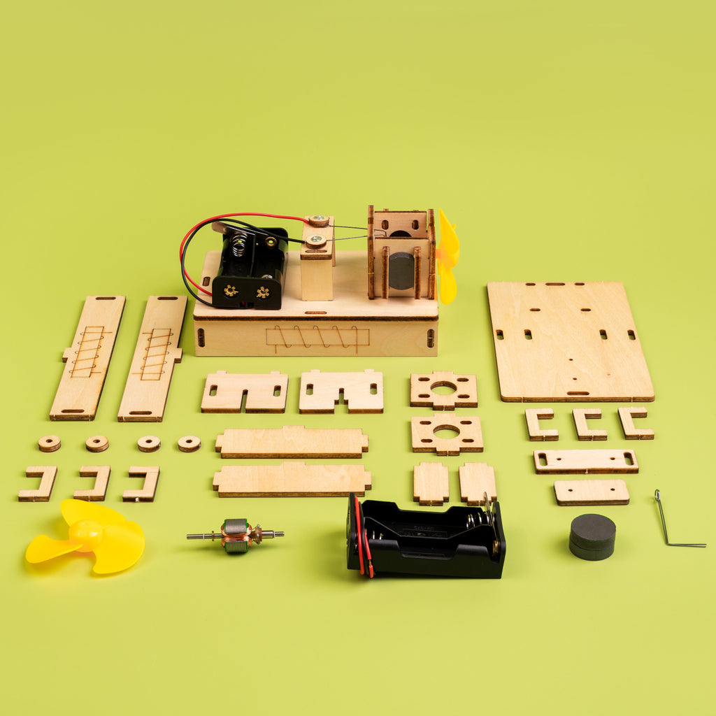 Electric Motor STEM Kit by Kitsville, image 2 of 9