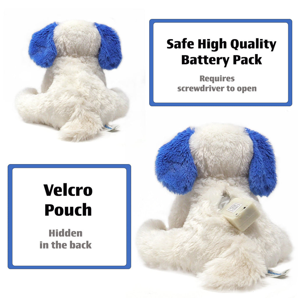 Rainbow Lites LED Glow Puppy Plush Night-Light, 2-Pack, 16-Inch