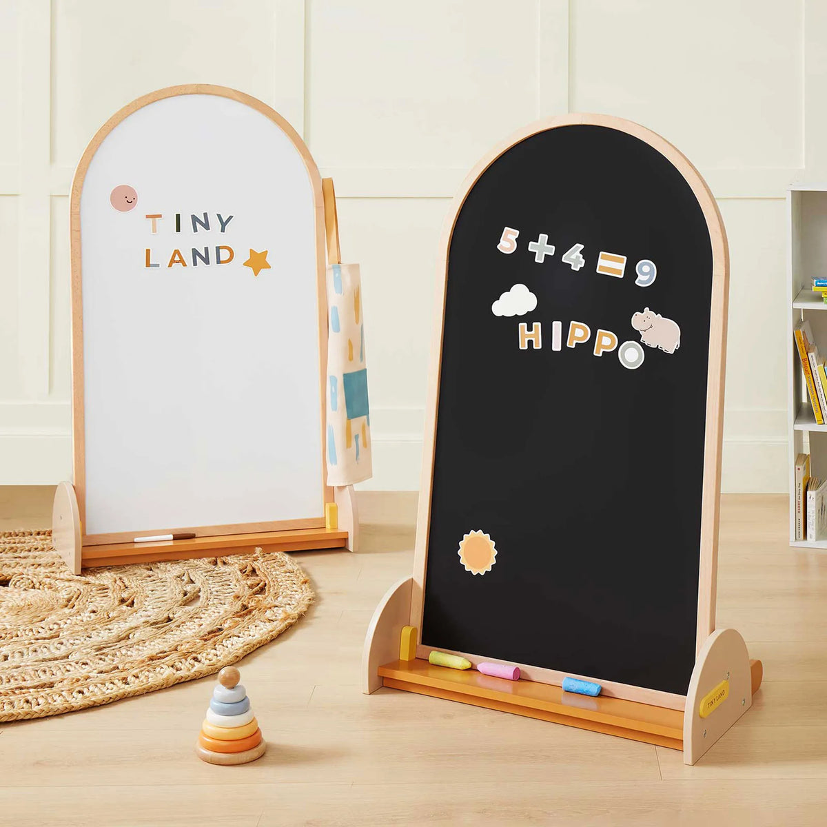 Tiny Land Double-Sided Arched Magnet Chalkboard — product image 1 of 14
