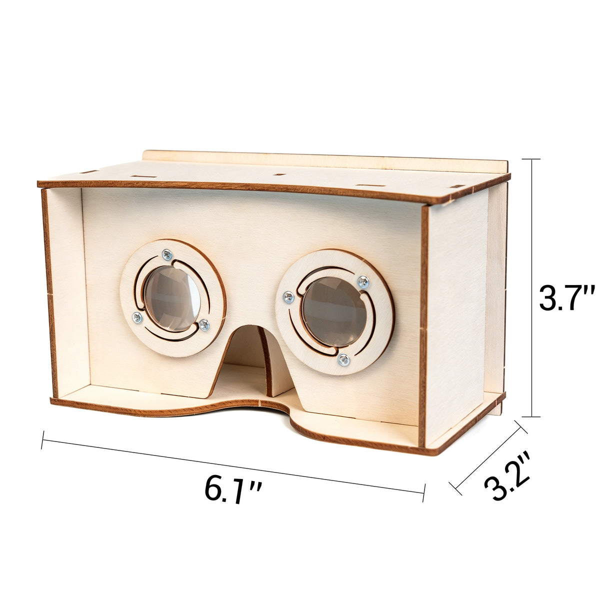 DIY Wooden VR Headset Kit STEM Kit by Kitsville, image 3 of 7
