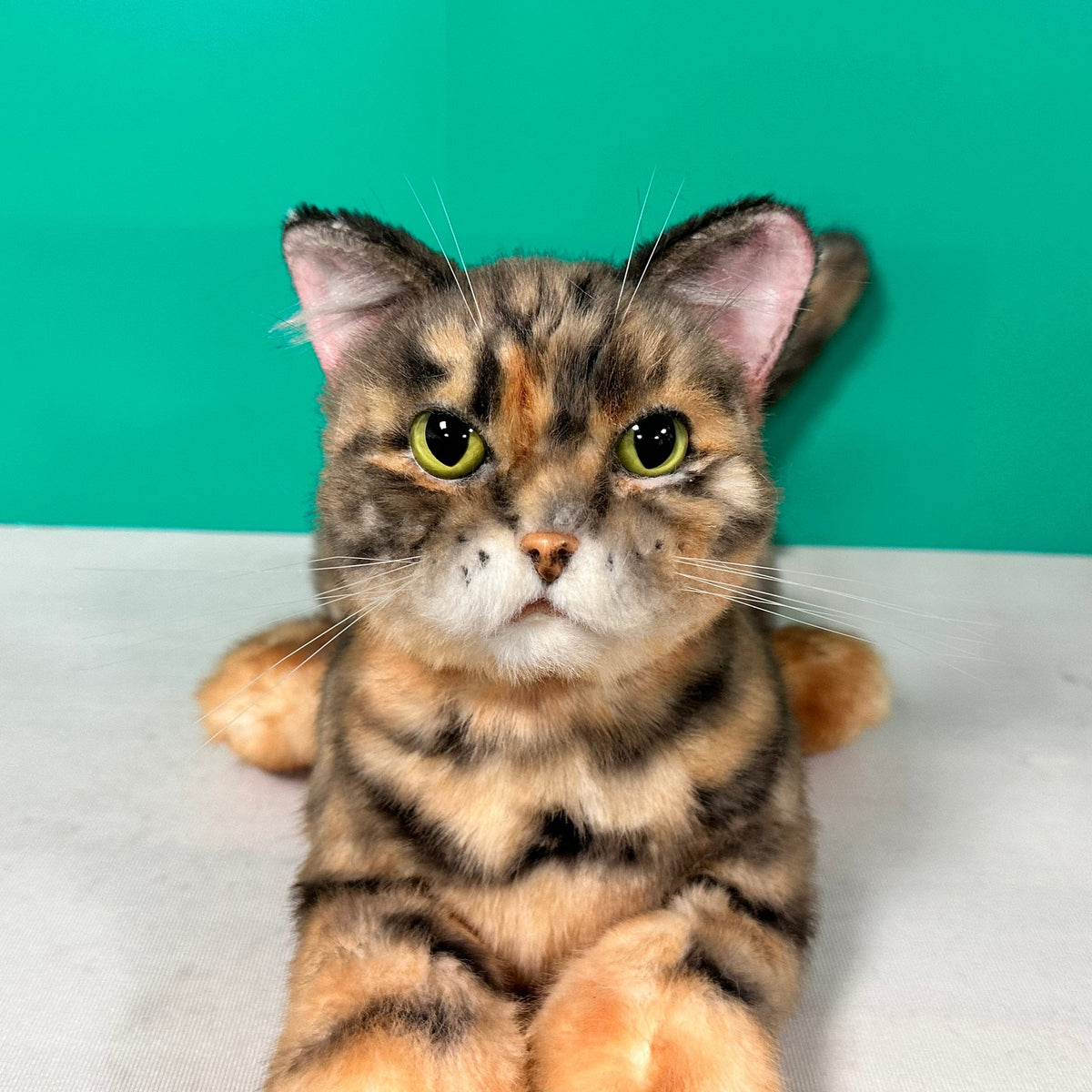 Leopard-Print Cat Plush – Handmade Plush by Chongker, image 2 of 7