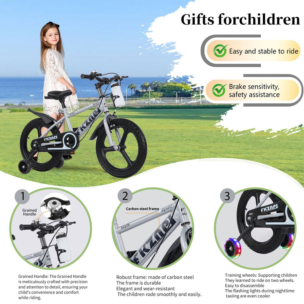 Little Explorer Bike with Training Wheels