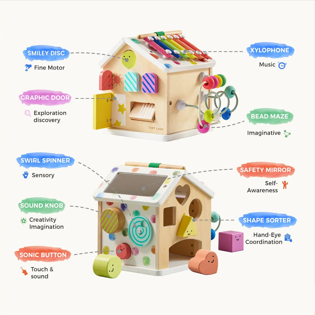 Tiny Land Cottage Activity Cube - Rainbow — product image 9 of 17