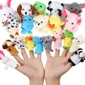 cute plush finger puppets product photo showing the full item