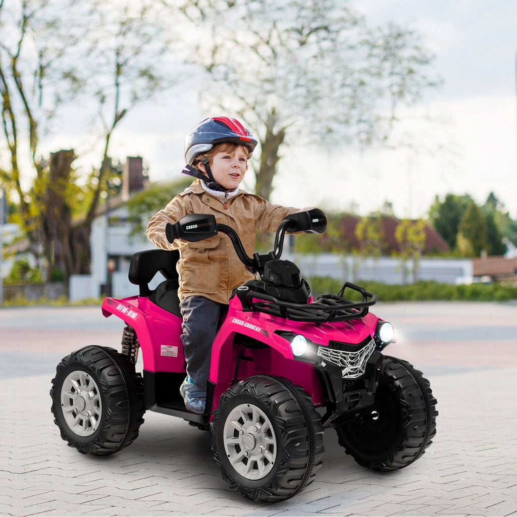 12V Kids' Adventure ATV — Pink