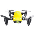 foldable mini drone with wifi camera arranged for display