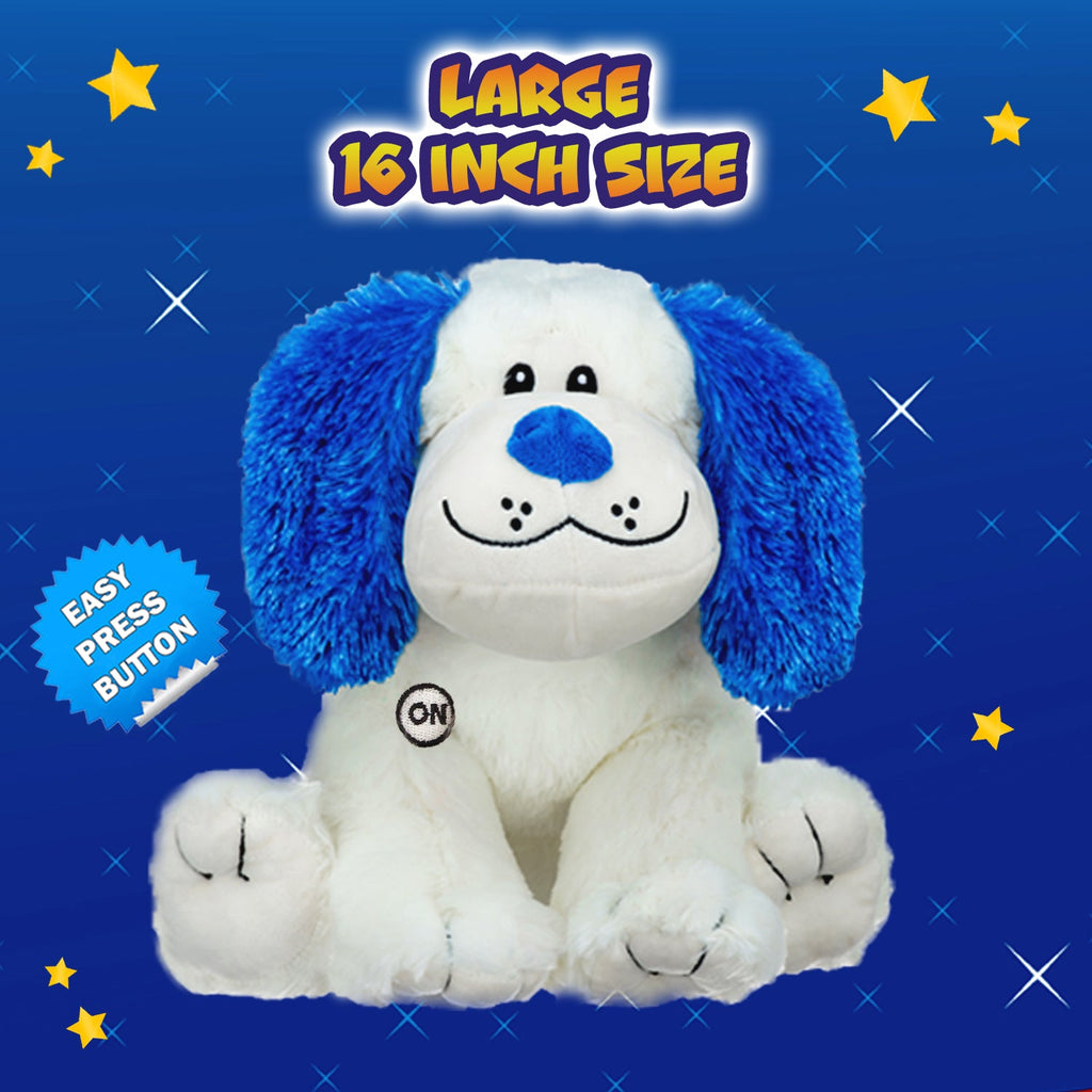 Rainbow Lites LED Glow Puppy Plush Night-Light, 2-Pack, 16-Inch