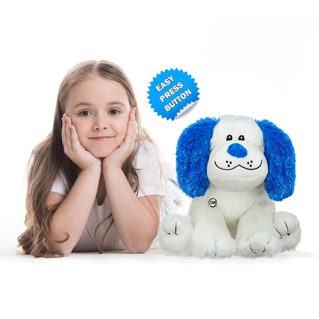 Rainbow Lites LED Glow Puppy Plush Night-Light, 2-Pack, 16-Inch