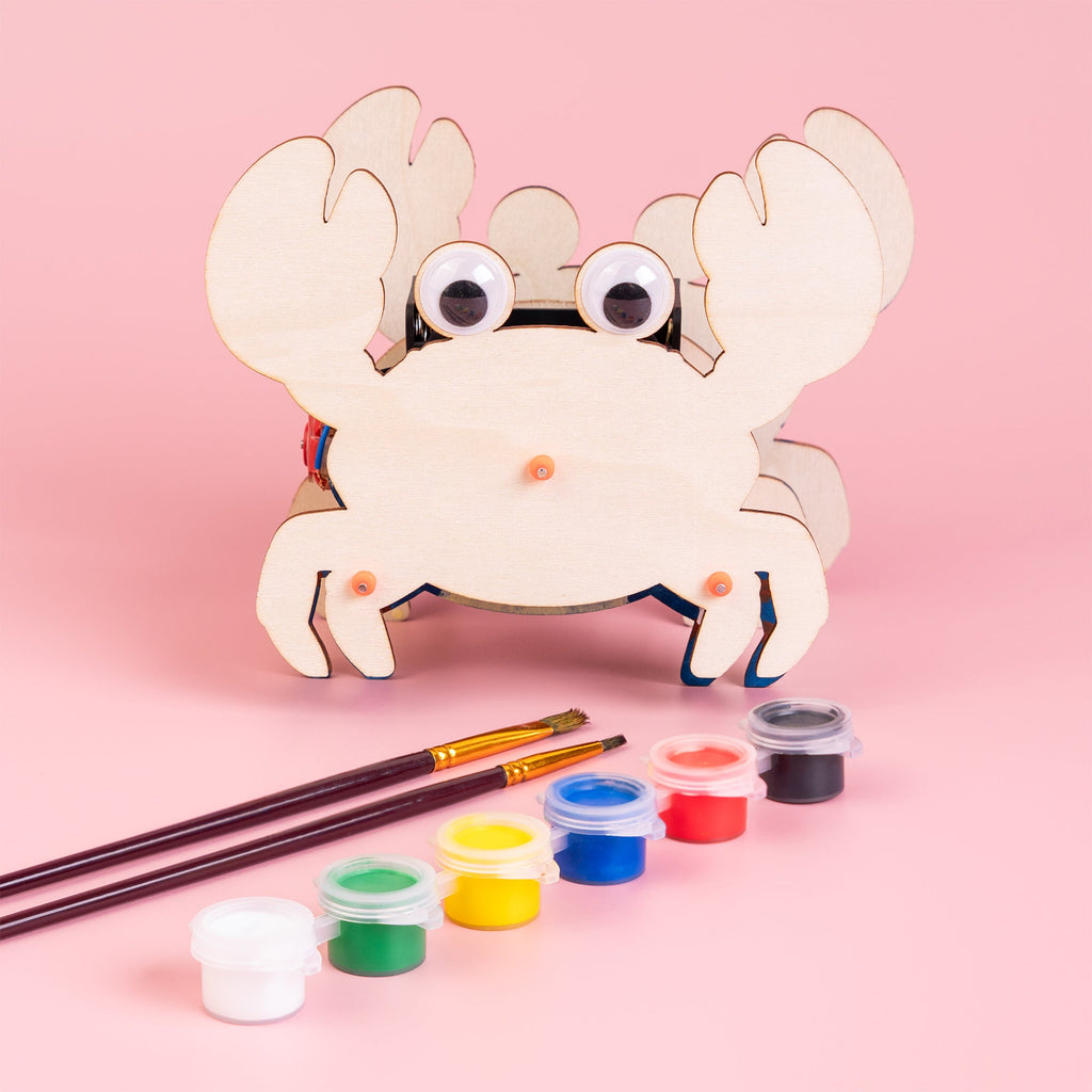 Sound-Activated Walking Crab STEM Kit STEM Kit by Kitsville, image 2 of 7