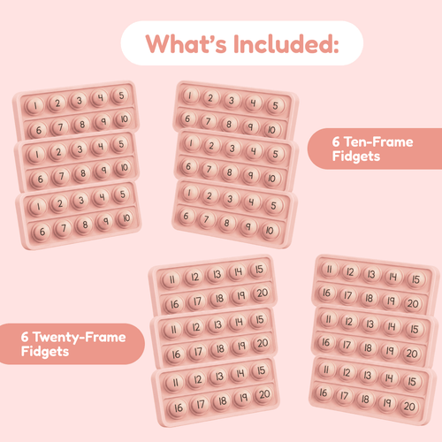 10 Frame Fidgets (Set of 12) — product photo 2 of 5