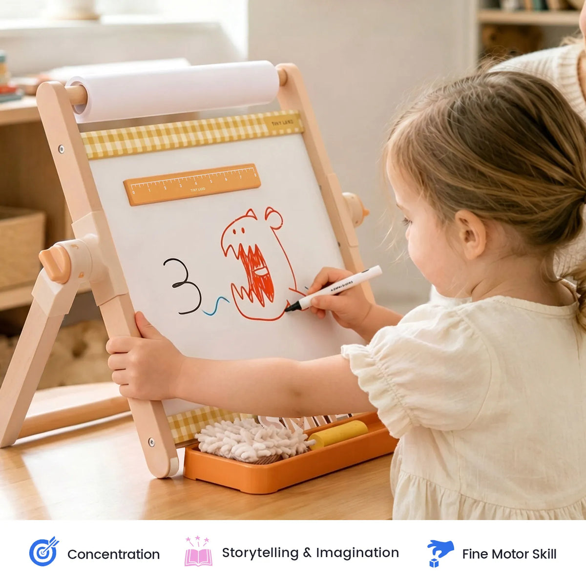 Tiny Land Double-Sided Magnetic Tabletop Easel — product image 11 of 29
