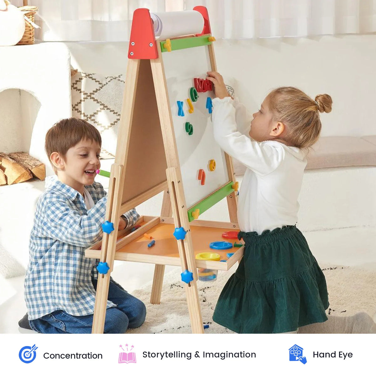 Tiny Land 3-in-1 Art Easel for Kids — product image 7 of 21