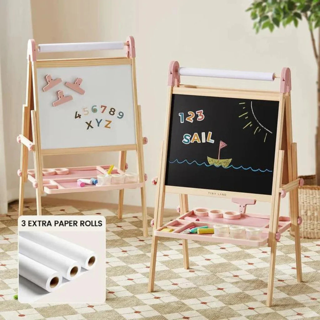 Tiny Land Pink Magnitales Easel & Paper Roll Set — product image 1 of 20