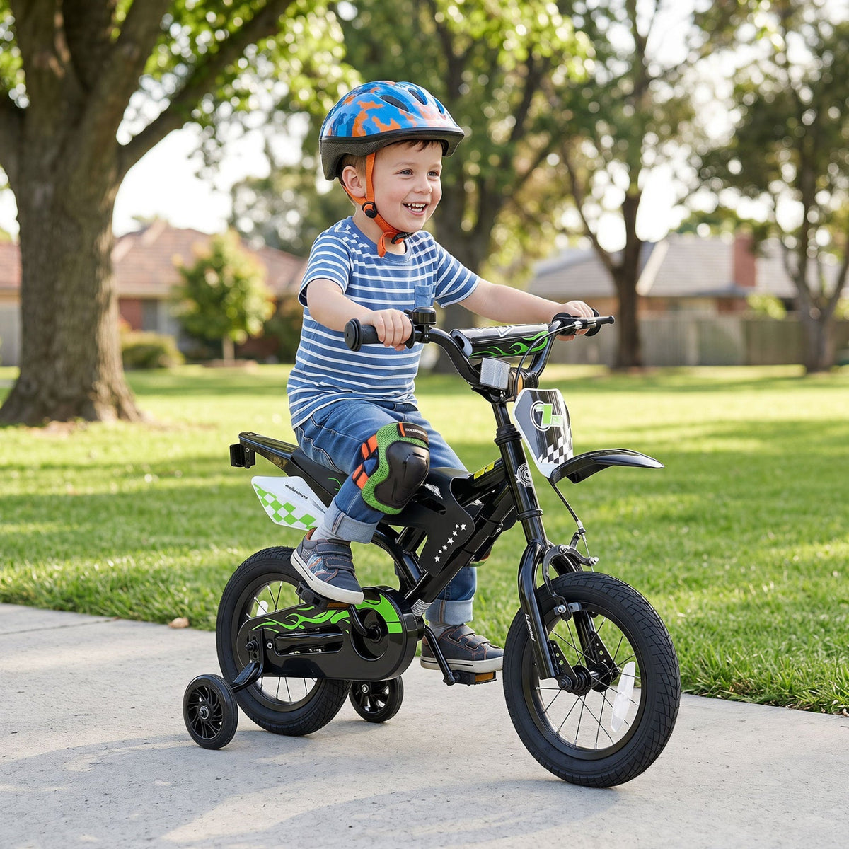 Little Explorer Bike with Training Wheels