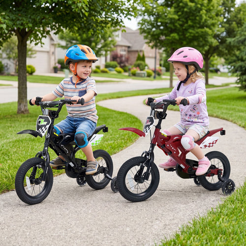 Little Explorer Bike with Training Wheels