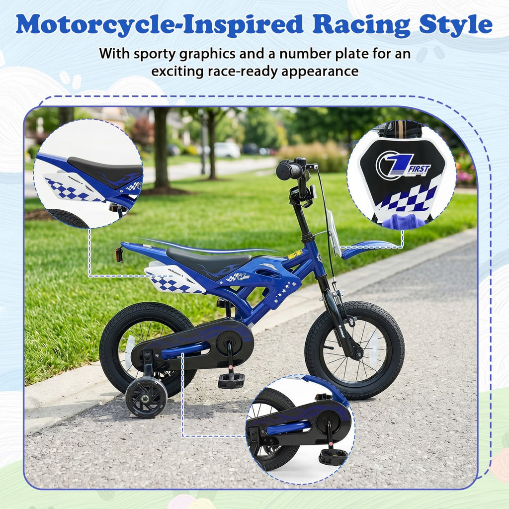 Little Explorer Bike with Training Wheels