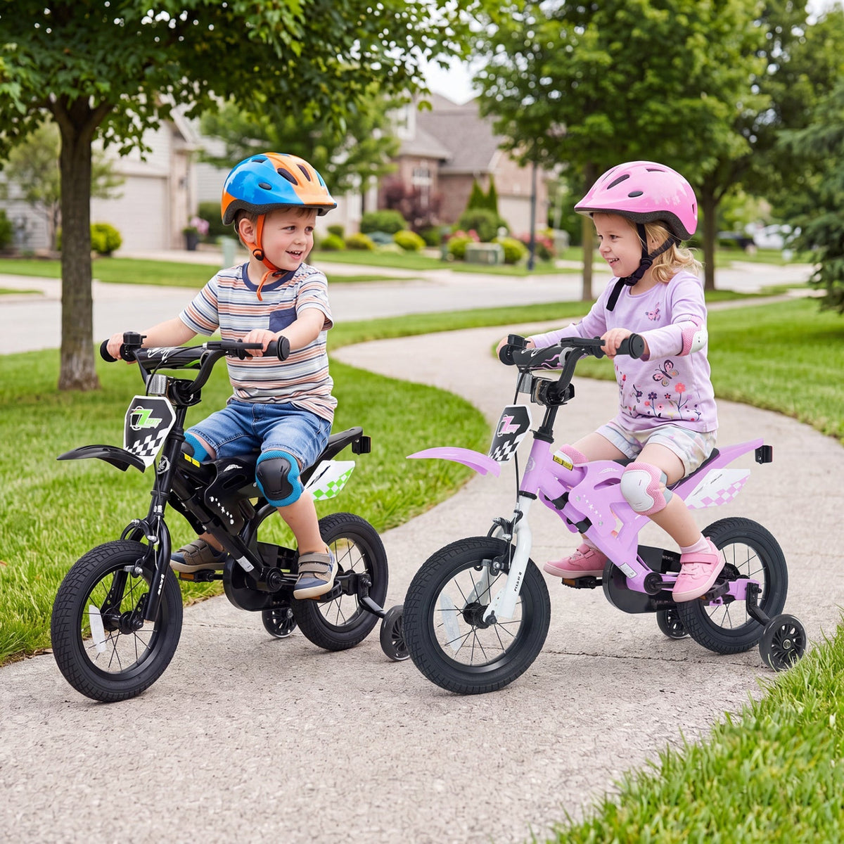 Little Explorer Bike with Training Wheels