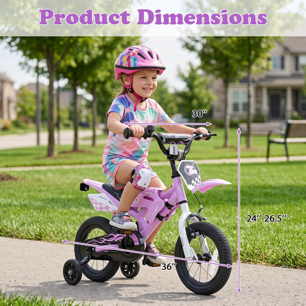 Little Explorer Bike with Training Wheels