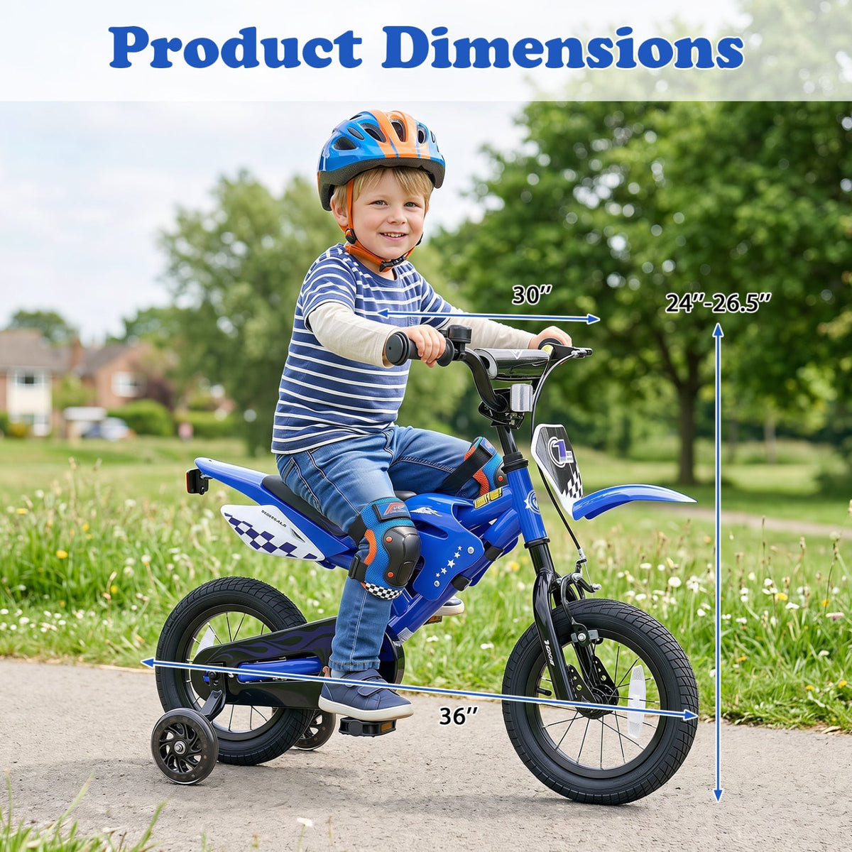 Little Explorer Bike with Training Wheels