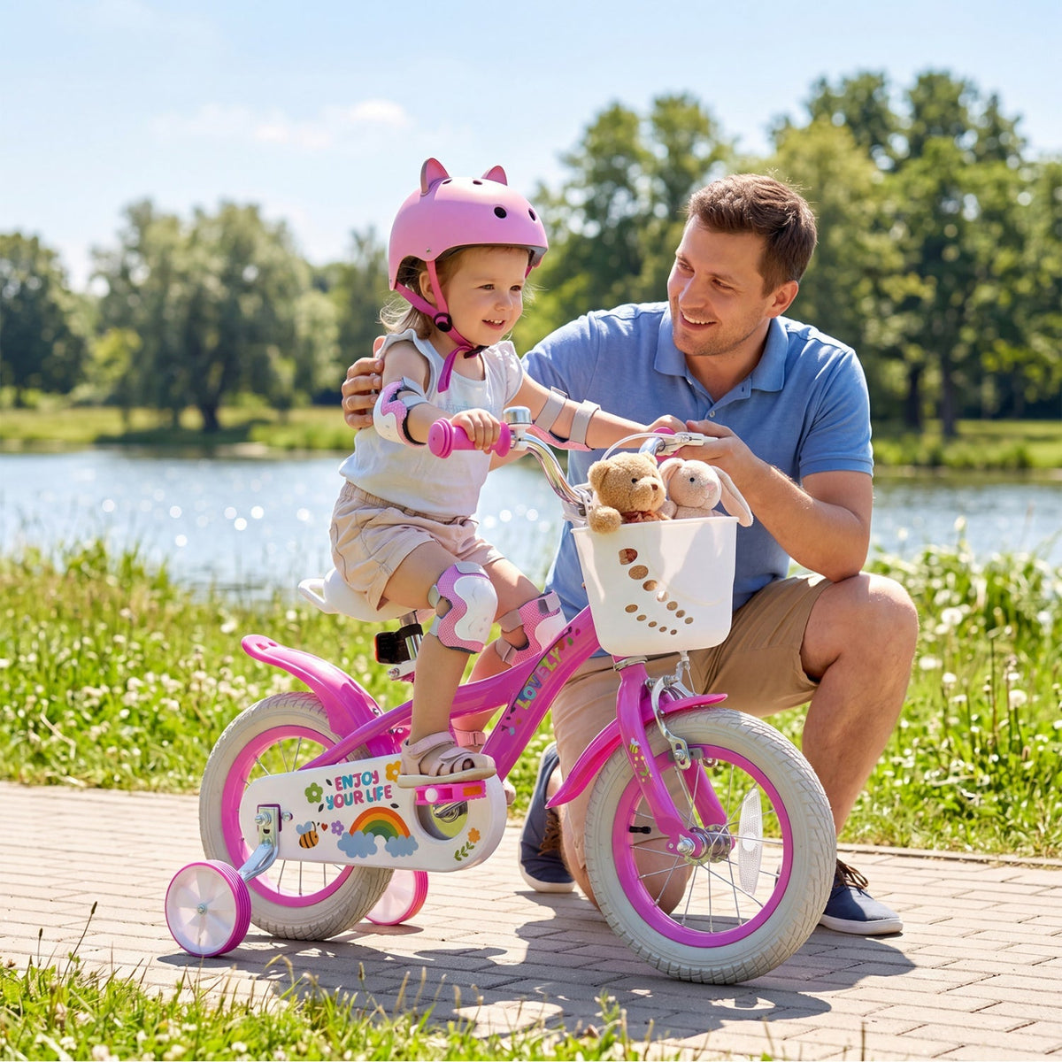 Petal Path Kids Bike with Basket