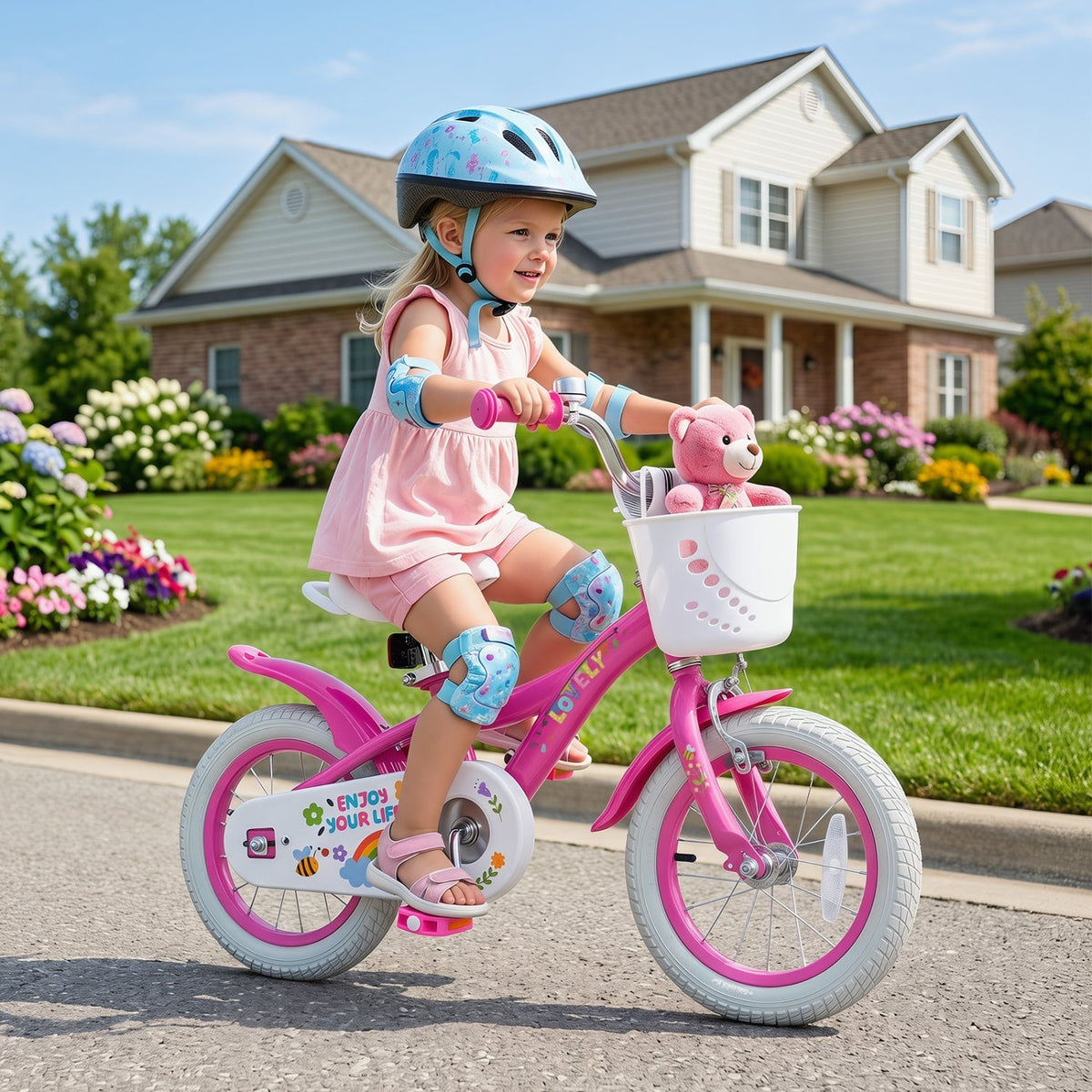 Petal Path Kids Bike with Basket