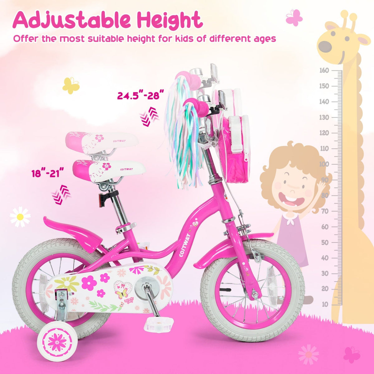 Petal Path Bike with Training Wheels