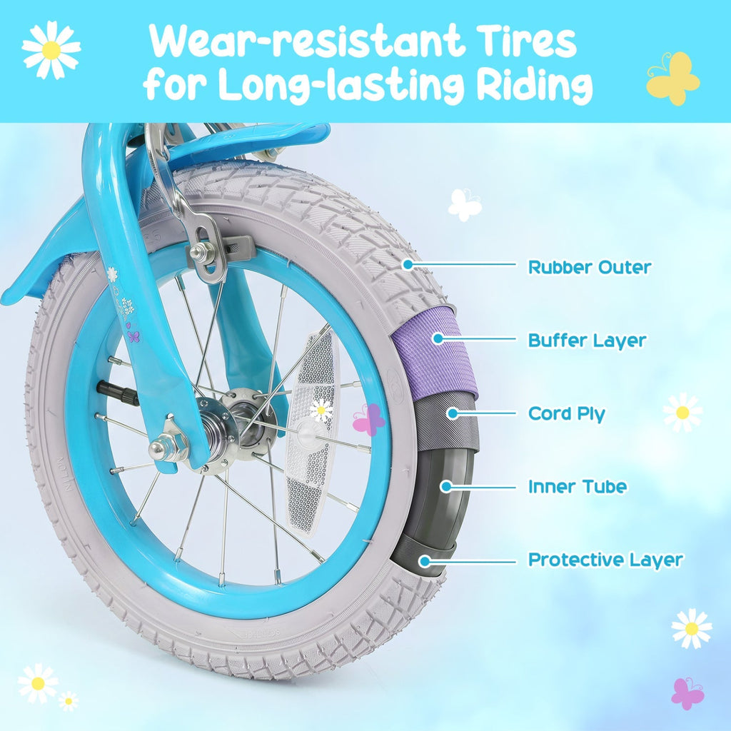 Petal Path Kids Bike with Front Bag