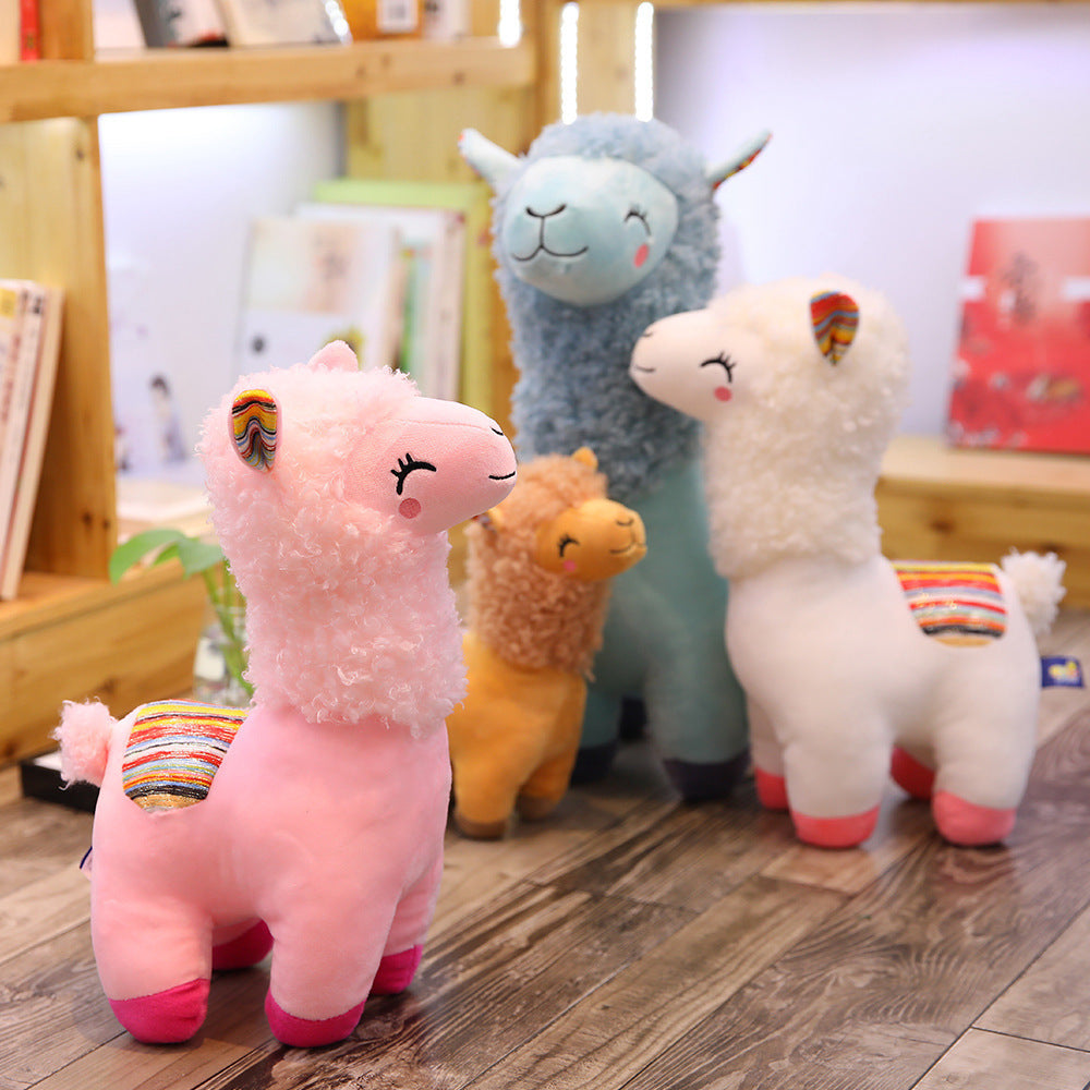 Pastel Alpaca Plush