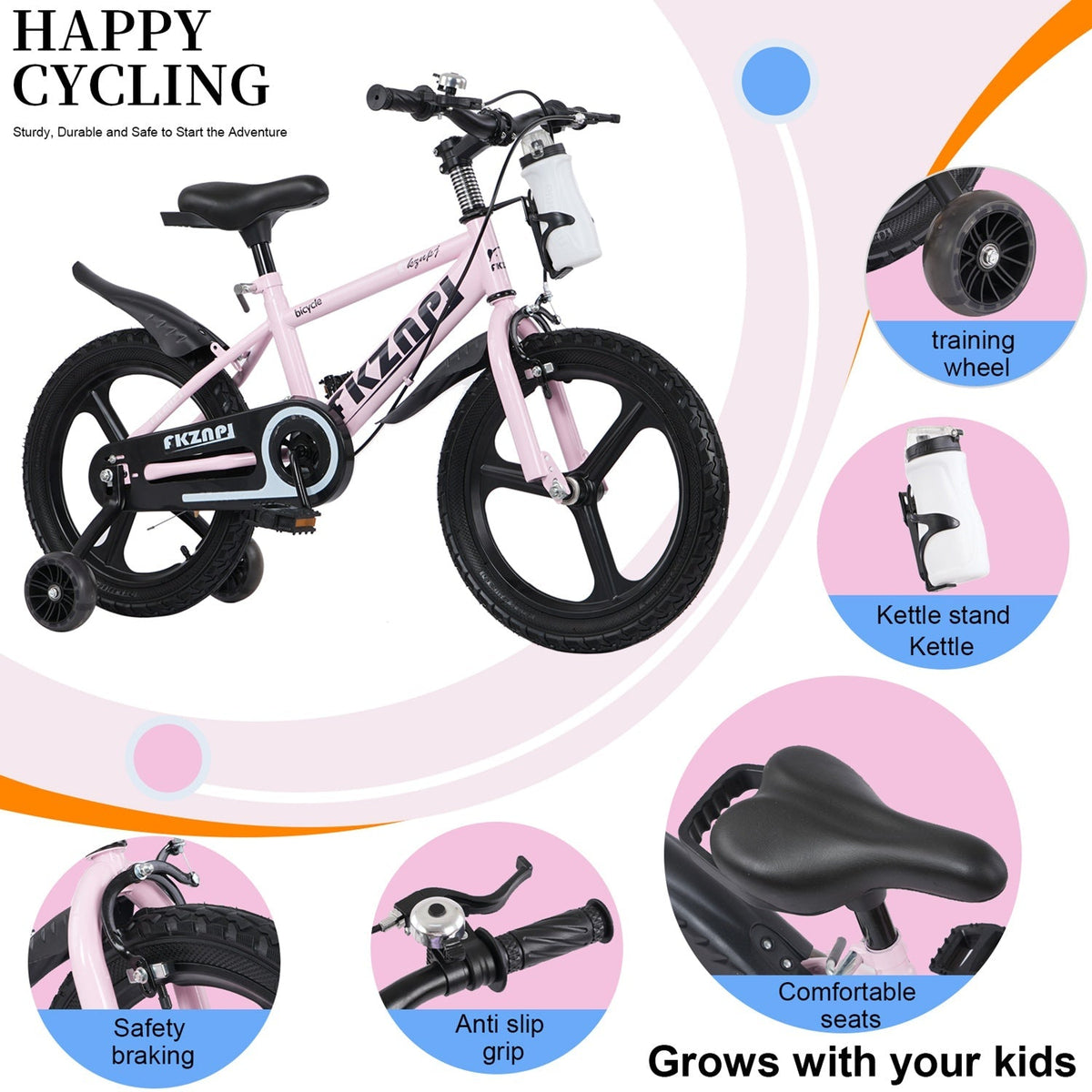 Little Explorer Bike with Training Wheels