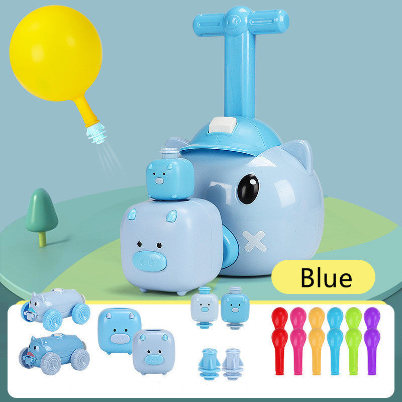 Piggy Balloon Car Playset