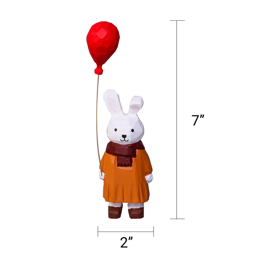 DIY Wooden Bunny Balloon Painting Kit by Kitsville, image 3 of 9