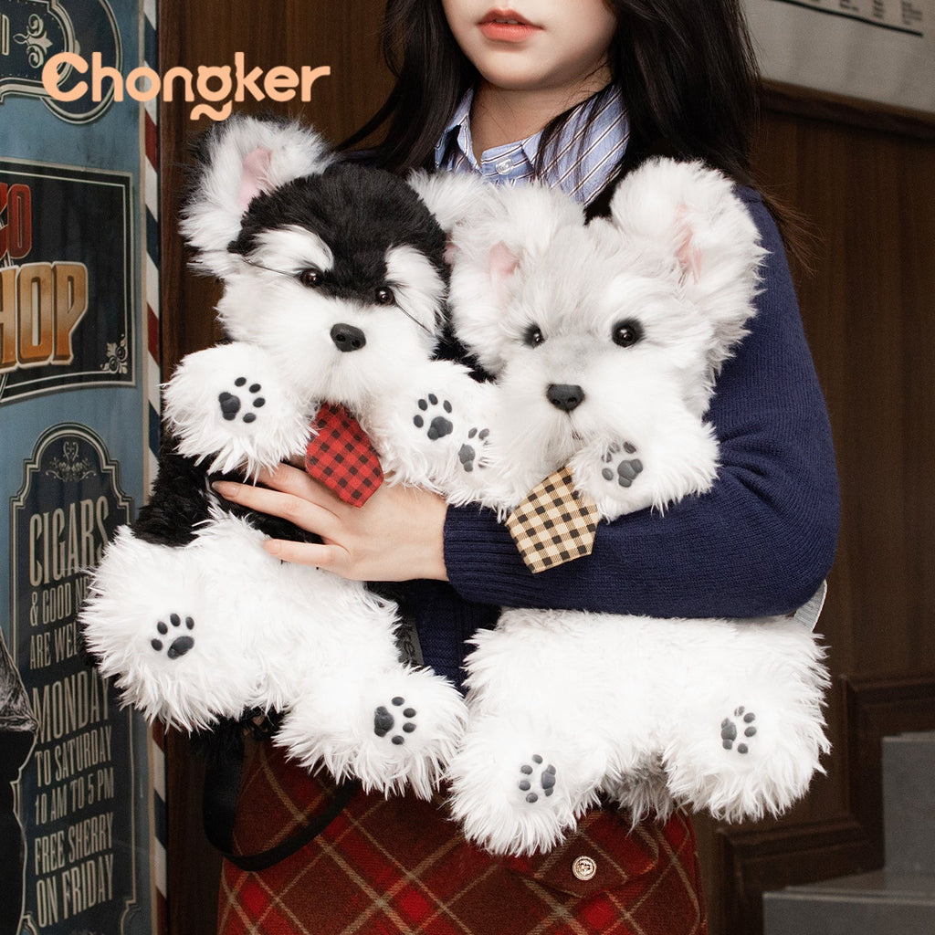 Black & White Schnauzer Backpack by Chongker, image 6 of 6
