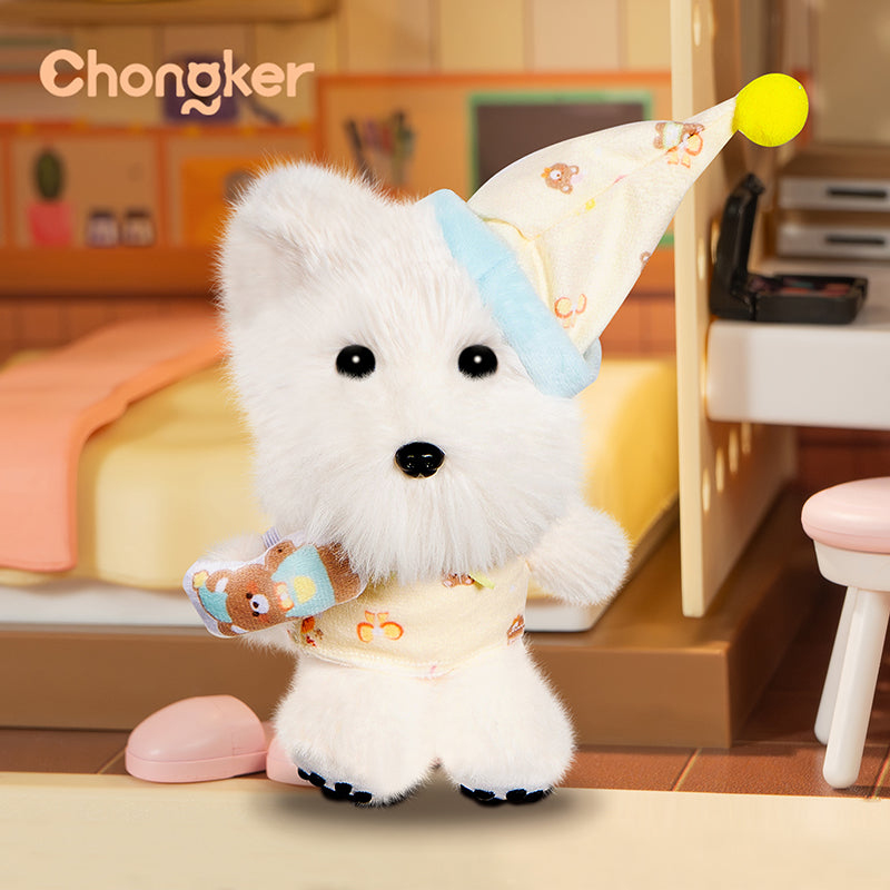 Westie Doggie Charms – Plush Dog Bag Charm by Chongker, image 3 of 4