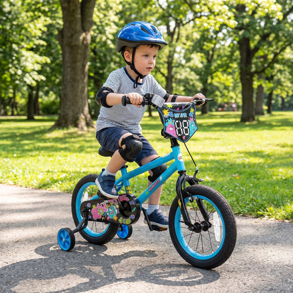 Little Explorer Bike with Training Wheels