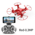 Side view of the S26 mini camera drone with remote control