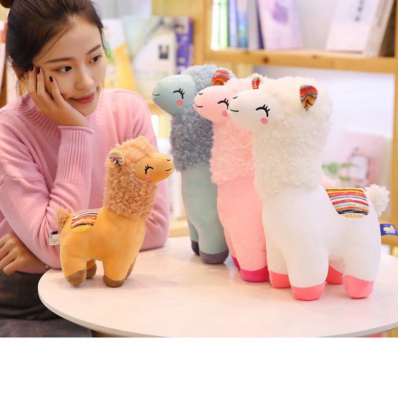 Pastel Alpaca Plush