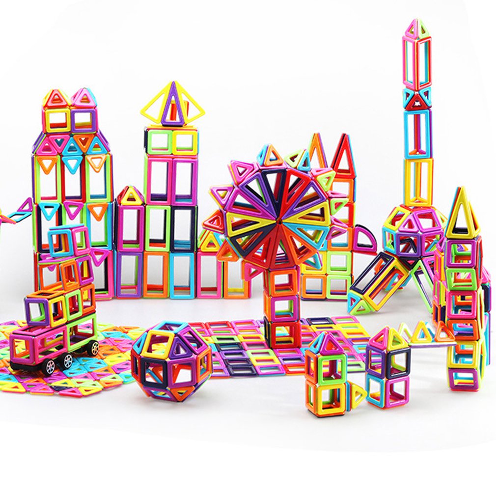 magnetic building blocks set product photo showing the full item