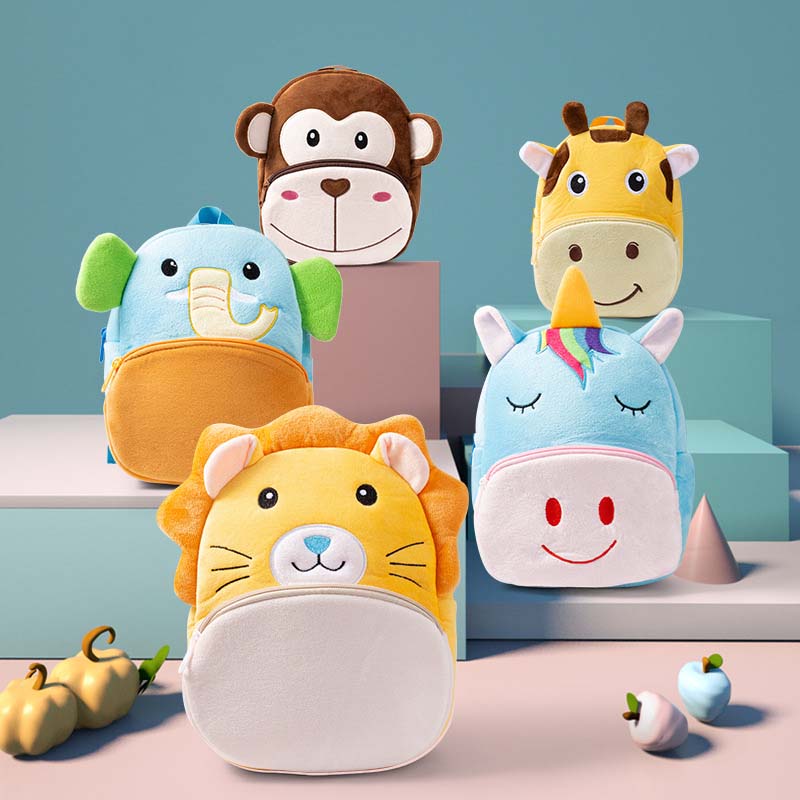 Animal Adventure Plush Backpack