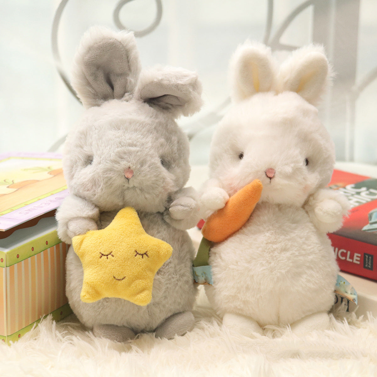 Fluffy Bunny Plush