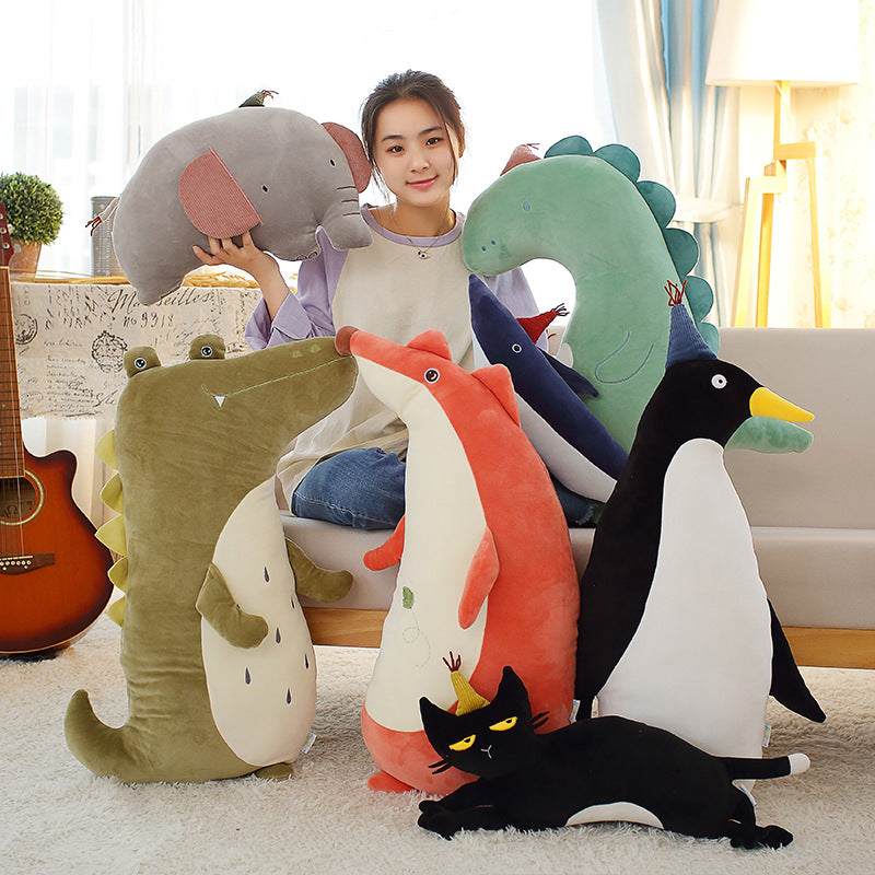 Woodland & Ocean Animal Plush Cushions