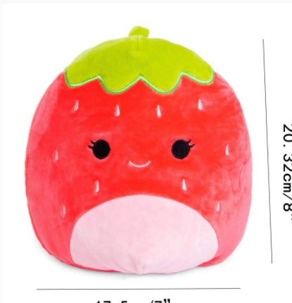 Strawberry Plush Cushion