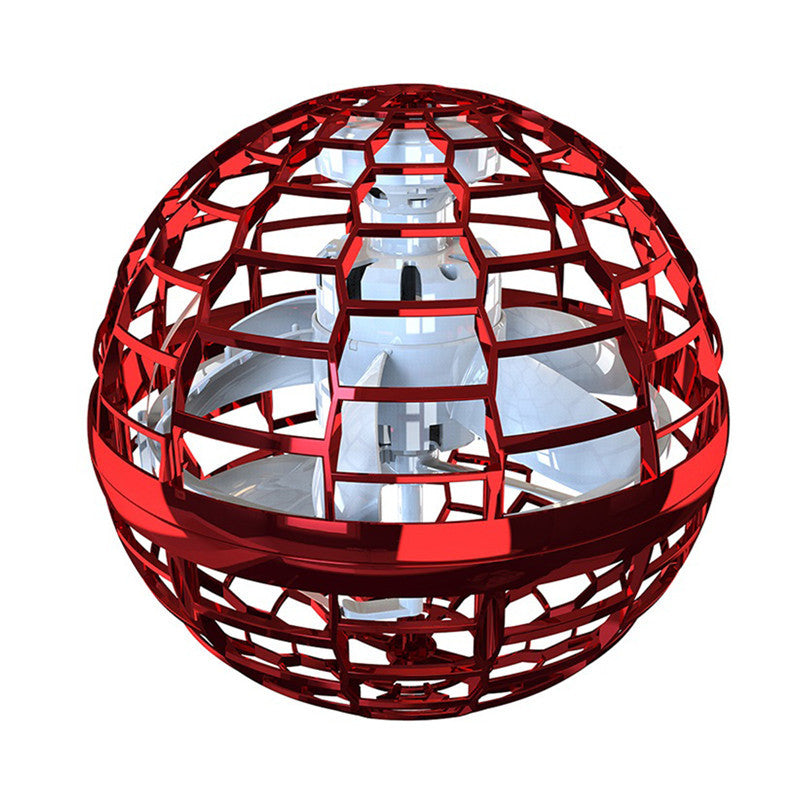Another angle of the hand controlled flying hover ball