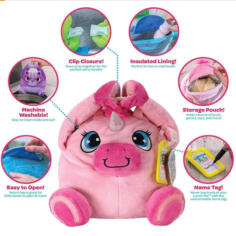 Animal Friends Insulated Lunch Bag