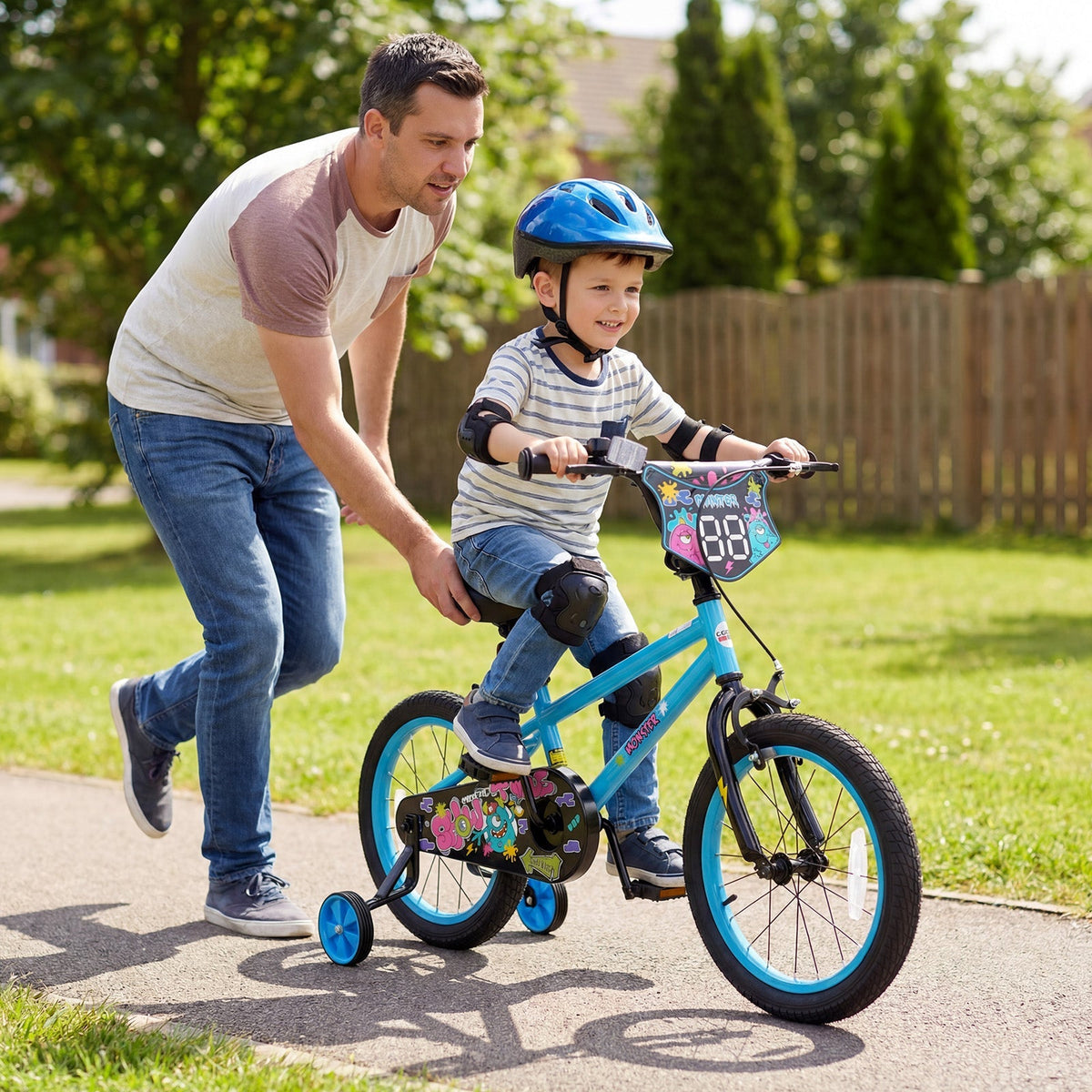 Little Explorer Bike with Training Wheels