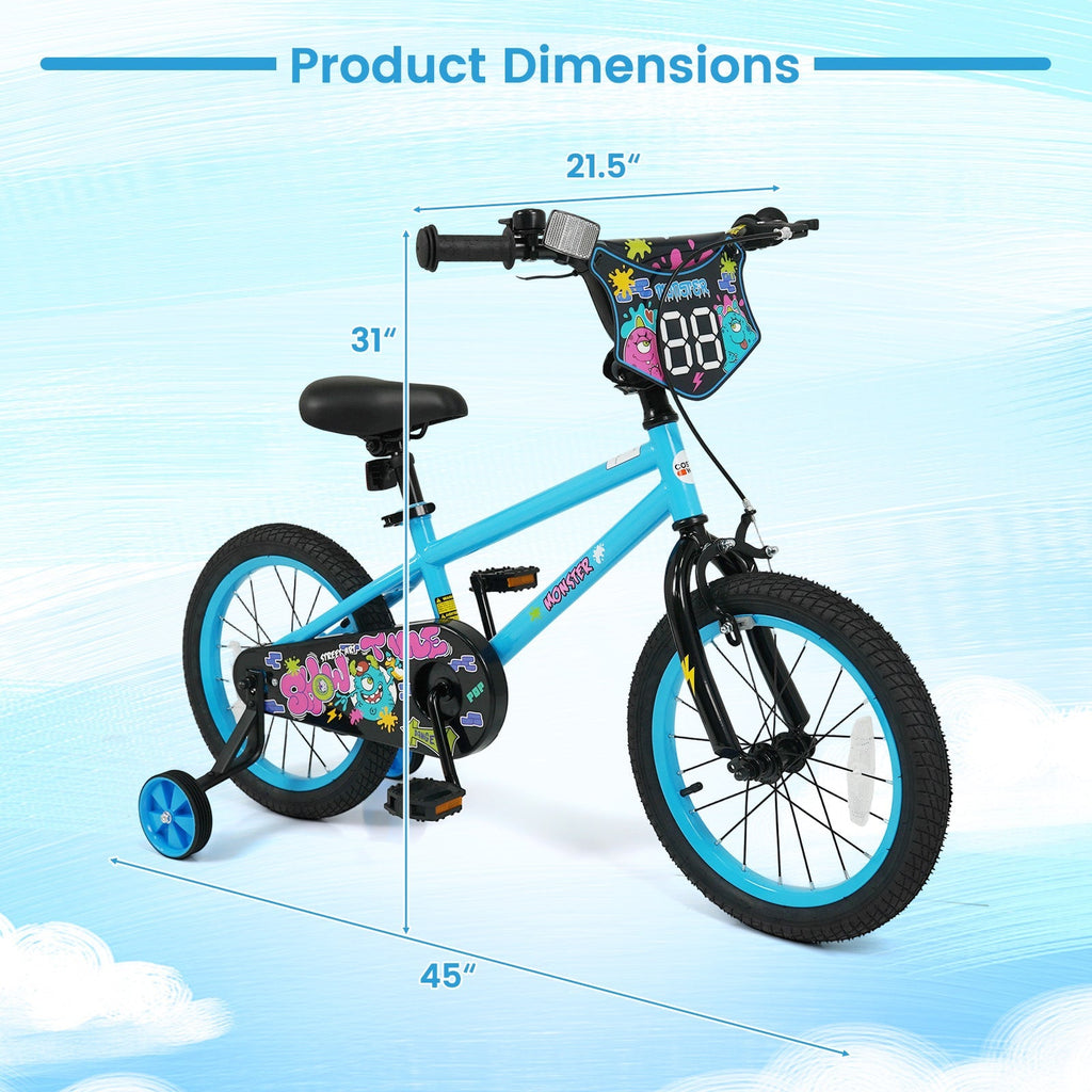 Little Explorer Bike with Training Wheels