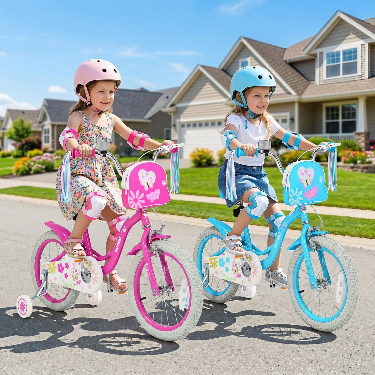 Petal Path Kids Bike with Front Bag