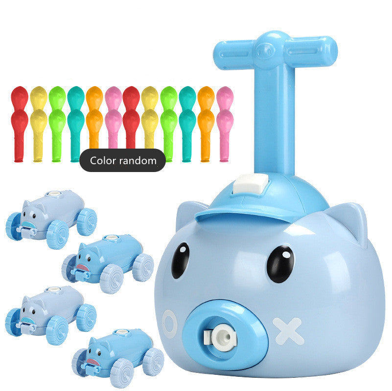 Piggy Balloon Car Playset