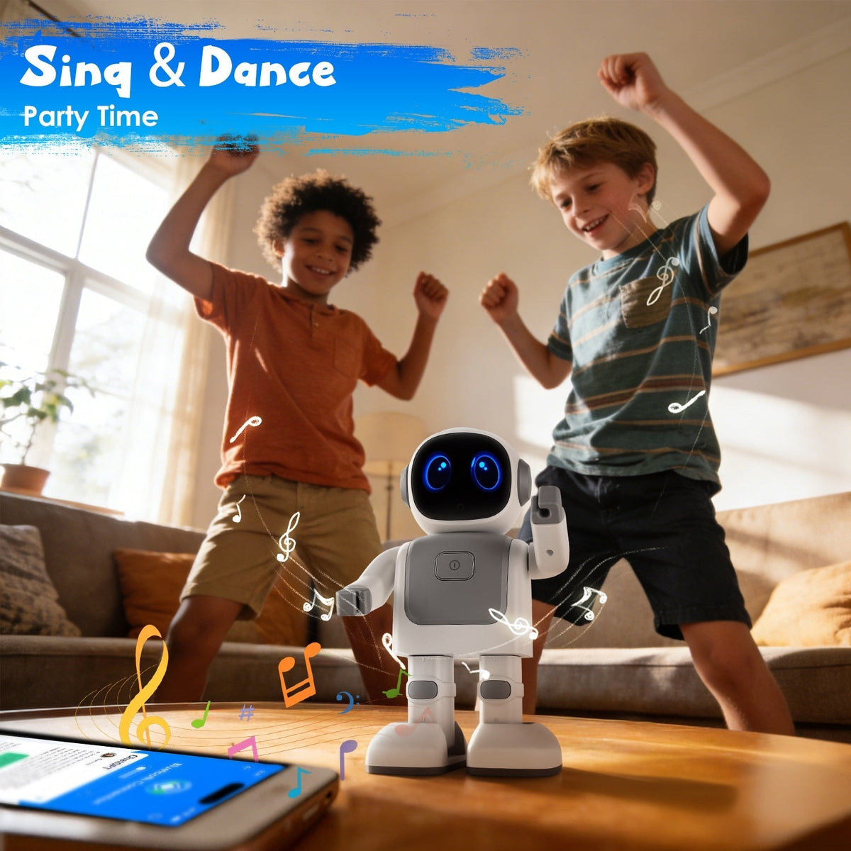 Move & Groove Interactive Robot